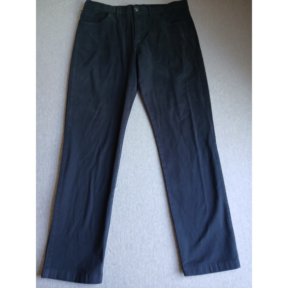 Greyson Pants 36x30 Black Straight Leg Performance Stretch Golf Preppy